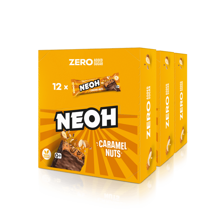 Caramel Nuts Bar - NEOH zuckerfreie Schokolade