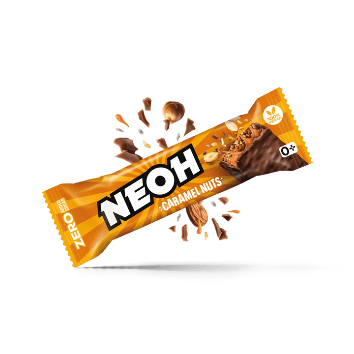 Caramel Nuts Bar - NEOH zuckerfreie Schokolade