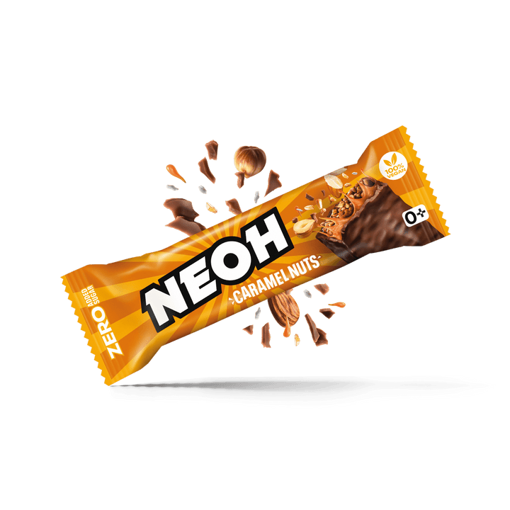 Caramel Nuts Bar - NEOH zuckerfreie Schokolade