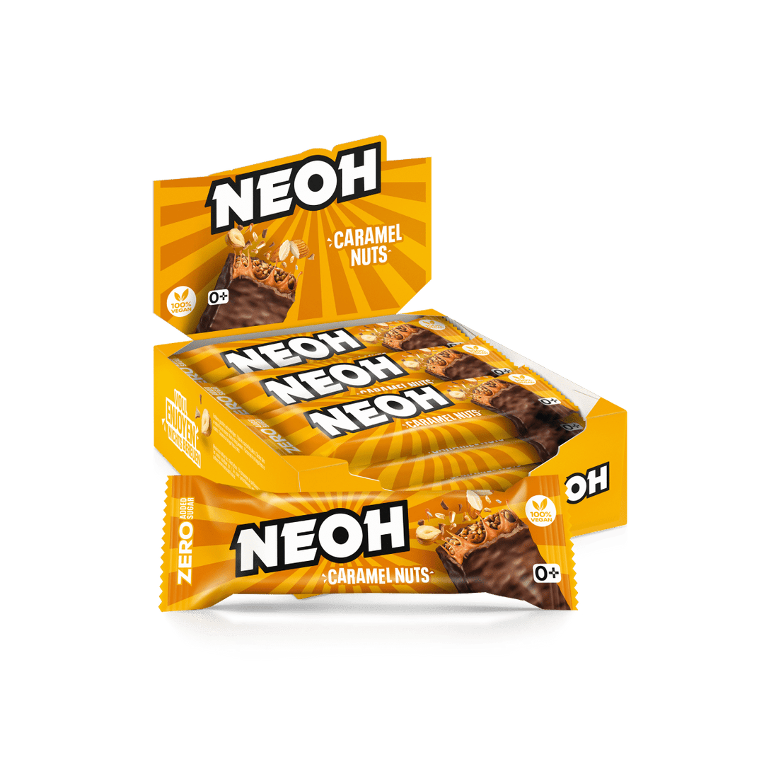 Caramel Nuts Bar - NEOH zuckerfreie Schokolade