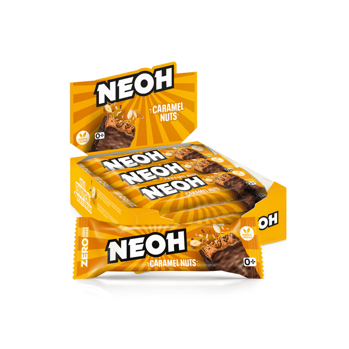 Caramel Nuts Bar - NEOH zuckerfreie Schokolade