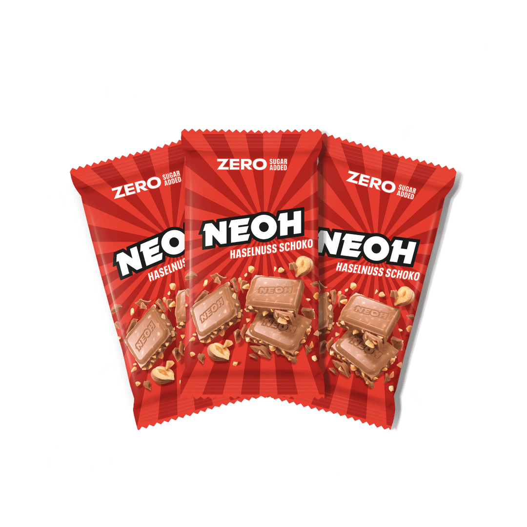 Haselnuss Schoko - NEOH zuckerfreie Schokolade