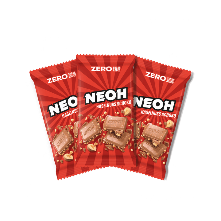 Haselnuss Schoko - NEOH zuckerfreie Schokolade