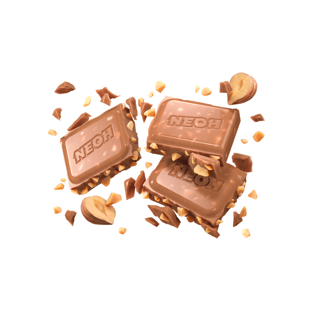 Haselnuss Schoko - NEOH zuckerfreie Schokolade