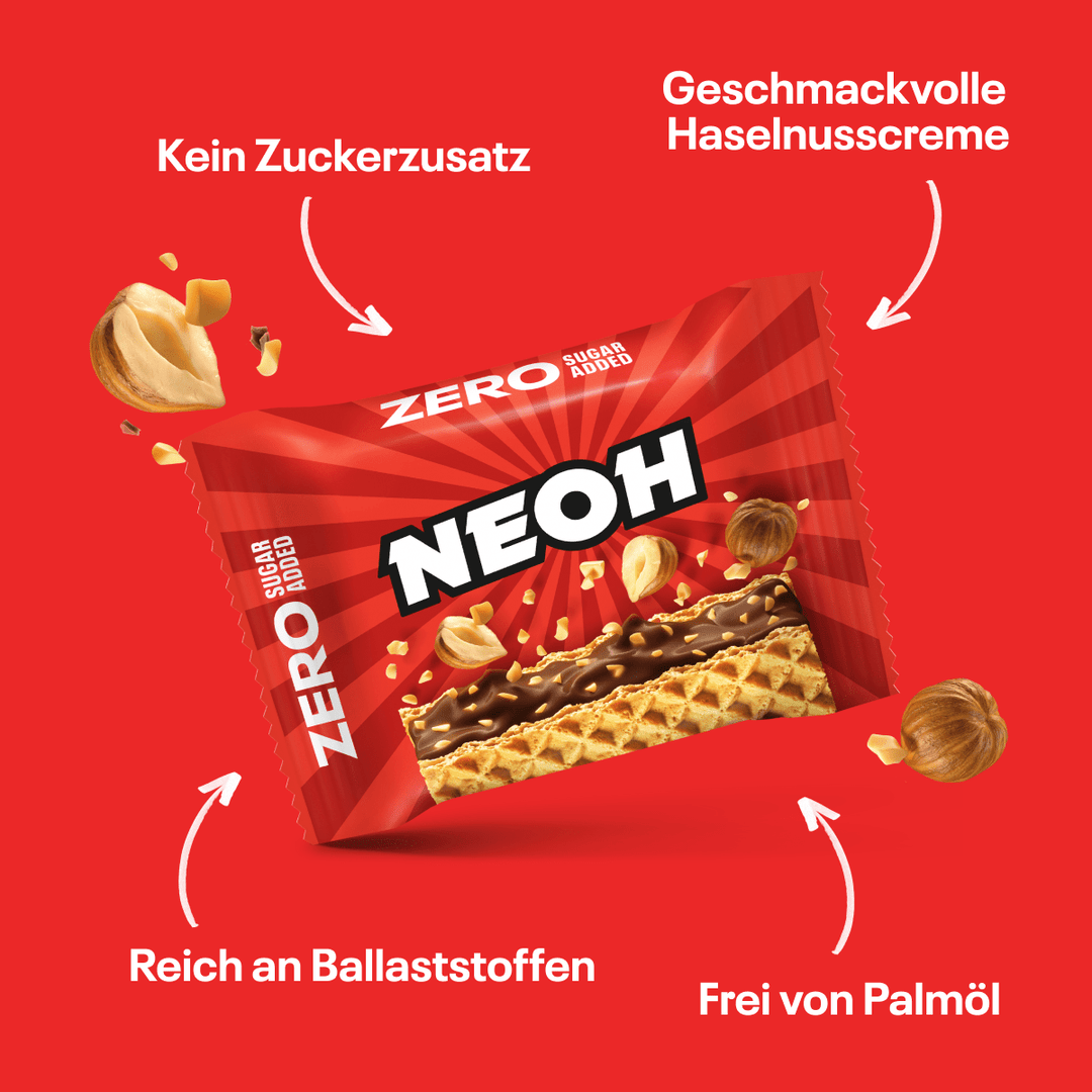 Hazelnut Crunch - NEOH zuckerfreie Schokolade