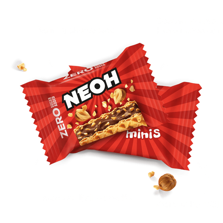 Waffel Minis Snack Box - NEOH zuckerfreie Schokolade