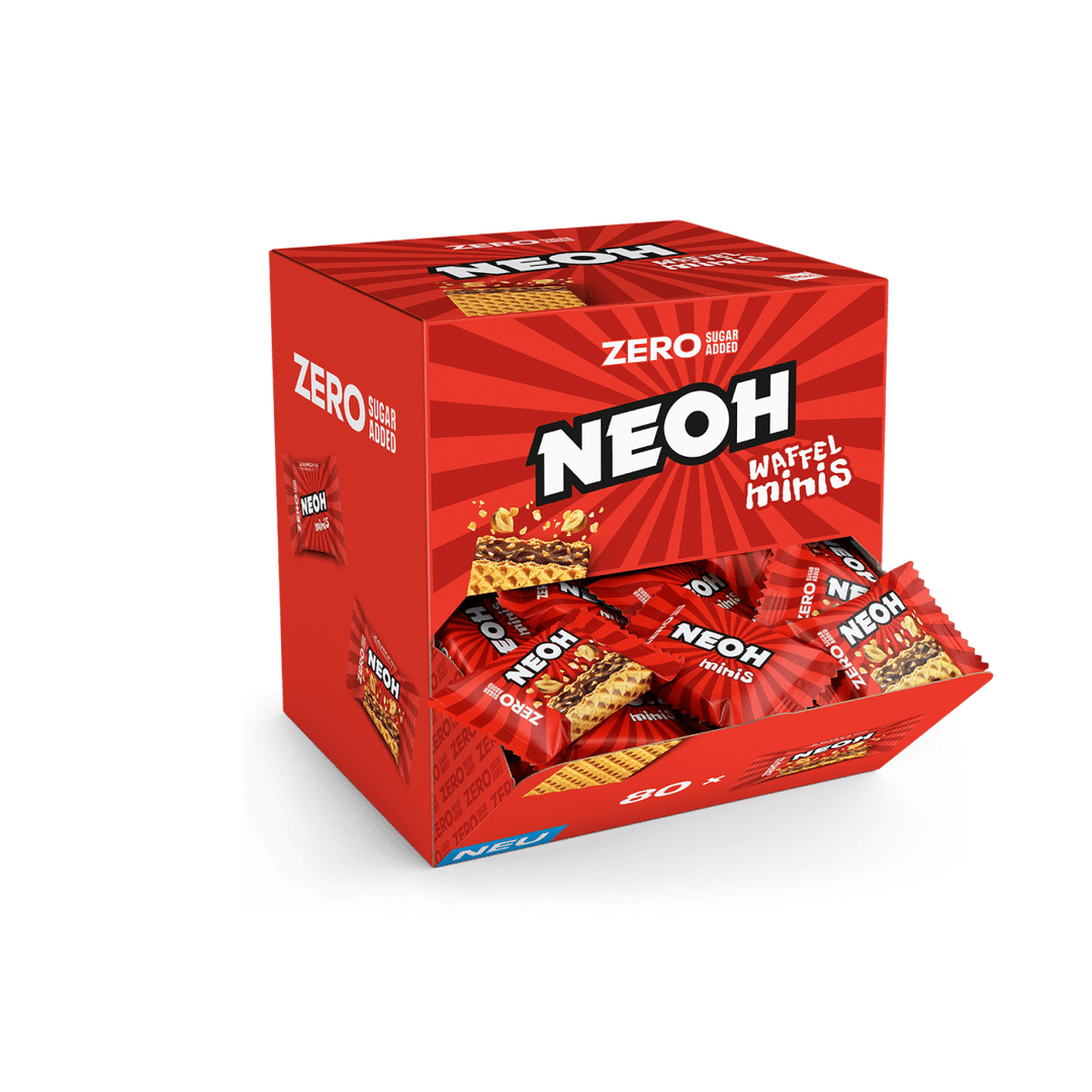 Waffel Minis Snack Box - NEOH zuckerfreie Schokolade