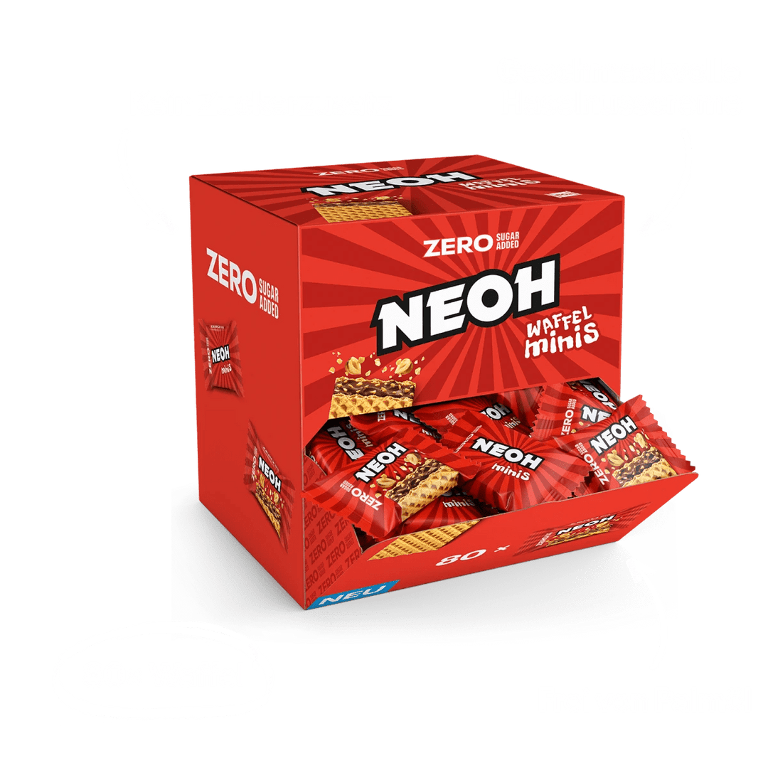 Waffel Minis Snack Box - NEOH zuckerfreie Schokolade