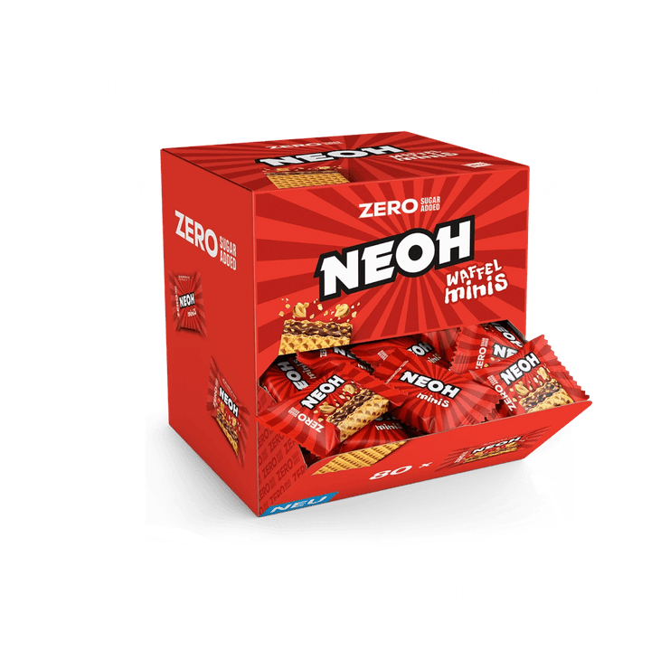 Waffel Minis Snack Box - NEOH zuckerfreie Schokolade